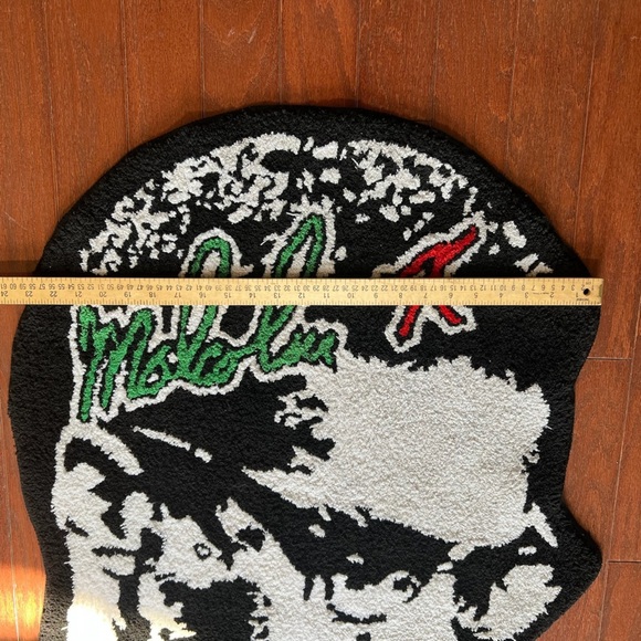 Malcolm X Rug Wall Decor RARE - Picture 4 of 9